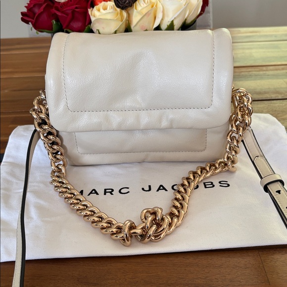 Marc Jacobs Cream Pillow Mini Bag - Picture 13 of 15